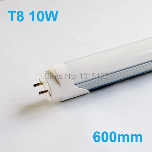 Суперъяркая Светодиодная трубка T8 600 мм 10 Вт SMD 2835 светодиодные лампы