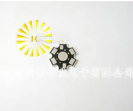 

25pcs x 1W 3W 5W 3WRGB 4Pin 6pin High Power LED Heat Sink Aluminum Base Plate