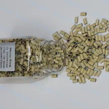 3.4*3.0*6.0 мм 13# блондинка 1000 шт./лот меди вспыхнул кольцо легко блокирует/медная трубка микро ссылка/Кольцо/шарик для наращивания волос я Tip