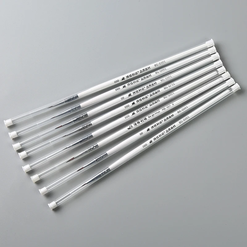 

Bgln wolf fine hook line pen watercolor drawing pen sketch pen very thin stroke pen nail art fine brush art supplies