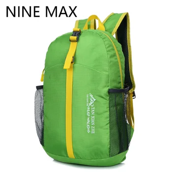 

Hot Sell High Quality Nylon Colorful Foldable Light Backpack Zipper Fashion Simple Style Bag Multi-fuction Waterproof Knapsack