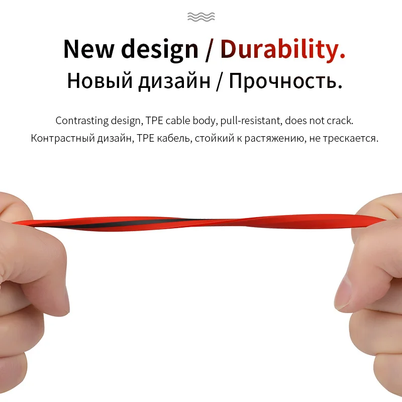 HOCO мобильный телефон USB зарядка кабель для передачи данных Micro usb type C Lightning Быстрый