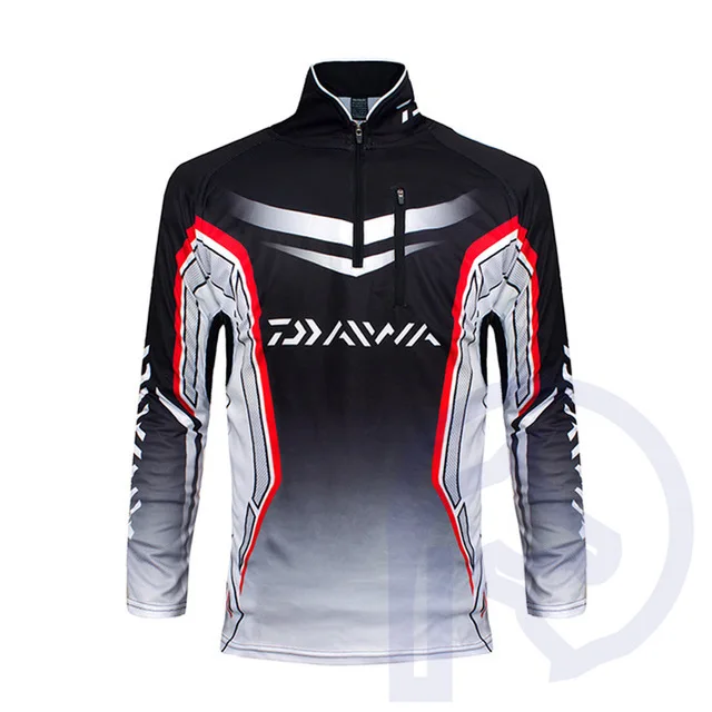 Новинка мужские рубашки DAIWA для рыбалки уличная спортивная дышащая одежда с