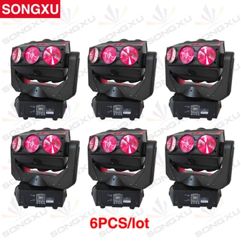 

6pcs/lot 9x12W Roller LED Moving Head Light 130W RGBW 4in1 Phantom Effect Light for Disco Nightclub Party/SX-MH0912