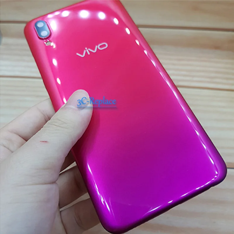 6,2 дюймов для BBK Vivo Y91 Y91i Y91c Y93 Y93s Y93st Y93 Lite Y95 U1 задняя крышка батарейного отсека, Крышка корпуса, чехол для задней стеклянной линзы