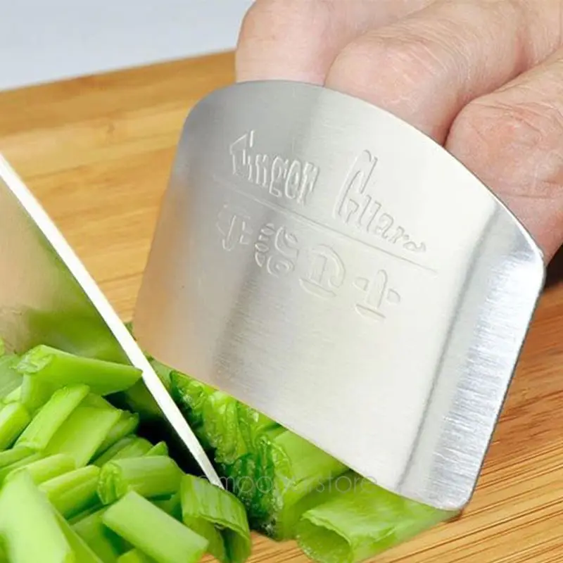 

New Stainless Steel Knife Hand Guard Finger Protector for Cutting Kitchen Cooking Tools Chop Safe Slice Tools Hand Protecter
