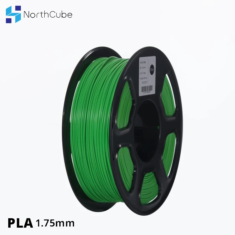 NEW PLA Filament 1.75mm Glow In The Dark Green 3D Printer Filament 2.2LBS 1KG 0