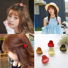 1 шт. заколки для девочек Новая любовь сломанные волосы милые челки Клип личность простая шпилька для волос сладкий темперамент заколка для волос G0430