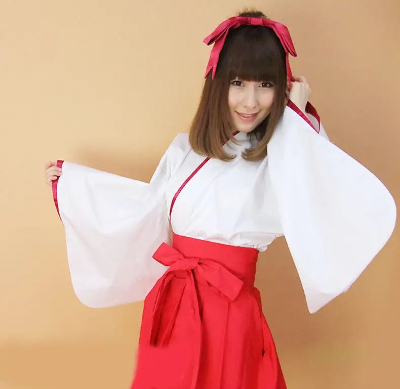 Женское кимоно Inuyasha kiyo костюм для косплея Mikofuku GokuRakuJoudo Tera|kimono cosplay|women cosplaycosplay costume