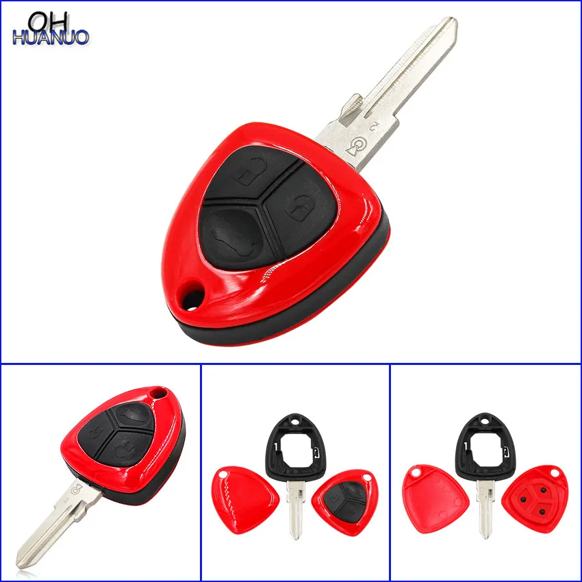 3 Buttons Replacement Shell Remote Smart Key Case Fob for Ferrari F430