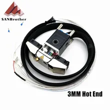 3D Printer Ultimaker 2+ UM2+ Extended Olsson Block Nozzle Complete Hotend Header Head for 3.00mm filament 3D printer part