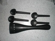 SFF015 Cello jujube accessories( imitation to ebony fitting), cello accessories 4/4 size