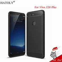 Hatoly capa para vivo x20 plus caso de telefone de borracha macia para vivo x20 plus capa para bbk vivo x20 x 20 plus fundas 6.43