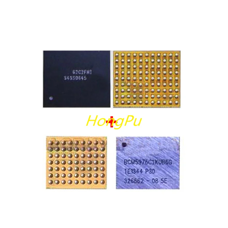 5pair /lot Original new touch screen ic chip for Iphone5S 5s 5C white