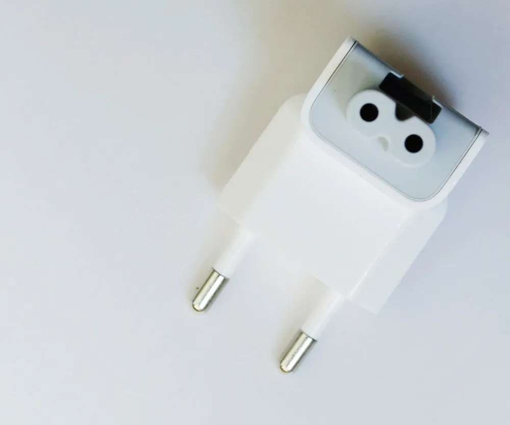 Адаптер зарядного устройства DEETHX с европейской вилкой для Apple MacBook iPad портативные