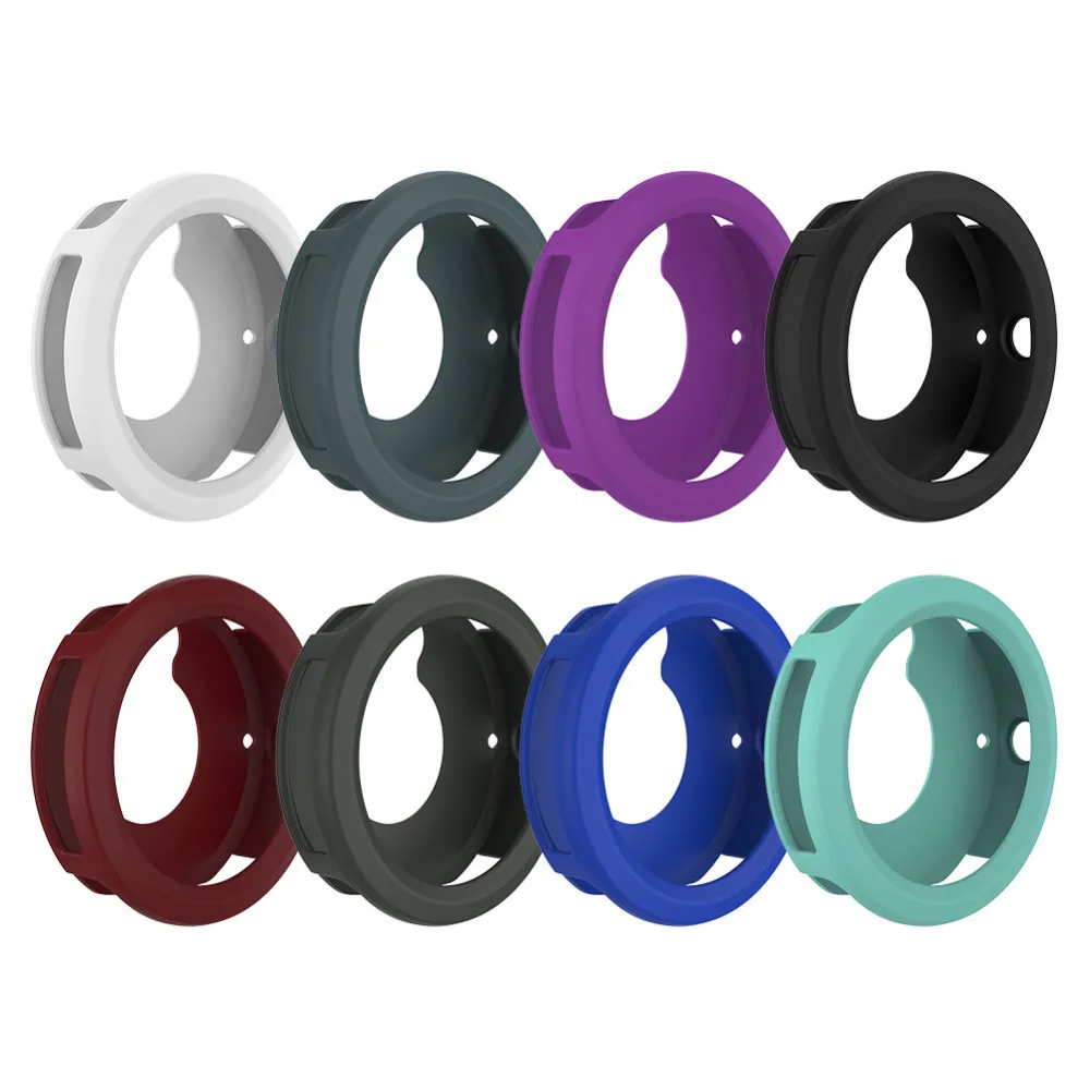 Высокое качество силиконовый защитный чехол Крышка корпуса для Garmin Vivoactive3 Смарт-часы Диаметр 45,4 мм