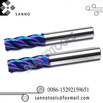 

Tungsten steel R style corner roundig end mill 4 flutes HRC 65 degree cnc coating milling cutter for stainless steel, cast iron