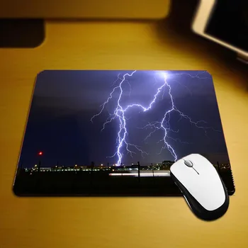 

Mairuige Fantastic Lightning Pattern Photos Mousepad 3 Mini Size Youcan Choose and For Decorate Pc Computer Keyboard Mats