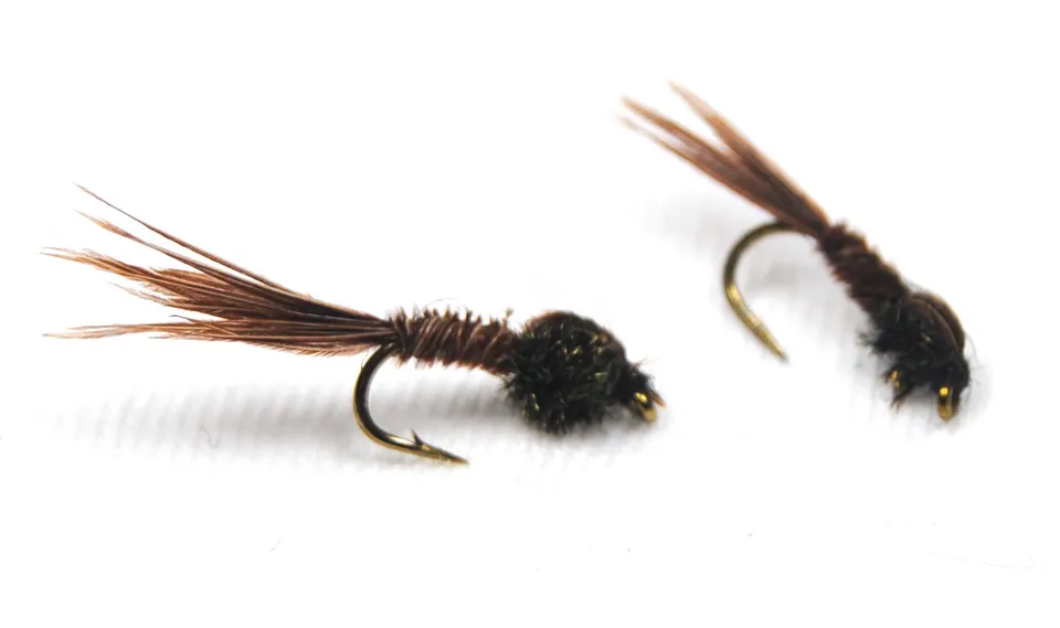 Icerio 10ピースナチュラルキジの尾ニンフトラウトフライ釣り餌 14 Fly Fishing Bait Fishing Baittrout Flies Aliexpress