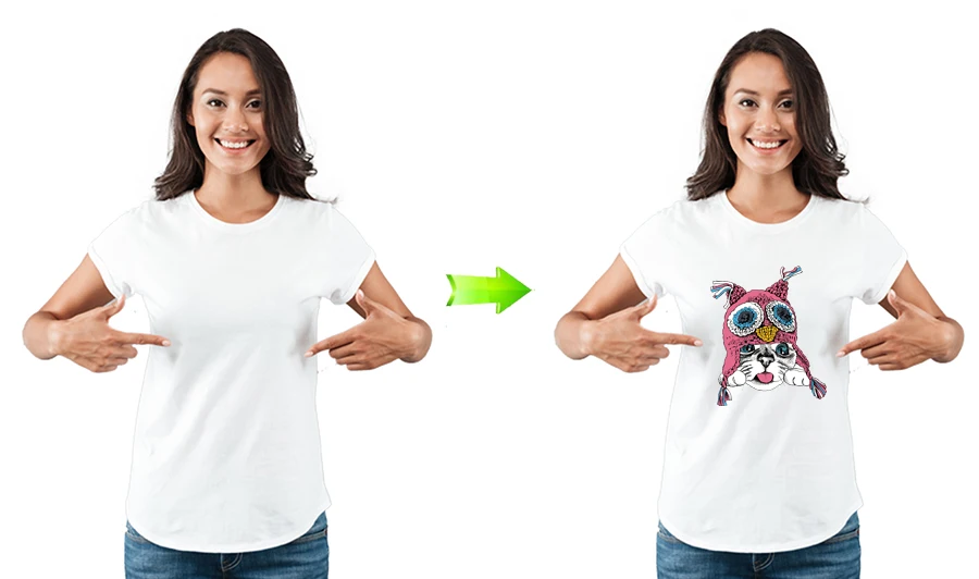 2-Colored Lion  Patches Iron On Stickers Print On T-Shirt Diy Accessory New Design Clothes Decoration Washable Parches