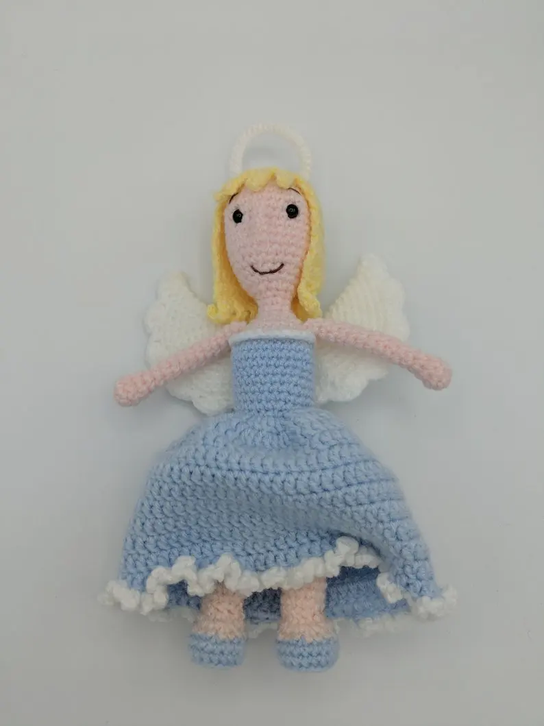 Вязаные игрушки крючком кукла-амигуруми Девушка номер модели TM041302