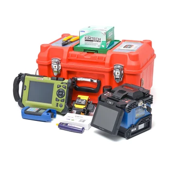 

FTTH Fusion Splicing Machine Orentek T43 w/ T30C Cleaver+ SV20A SM1310/1550nm 32/30dB OTDR+Optic Power Meter+VFL