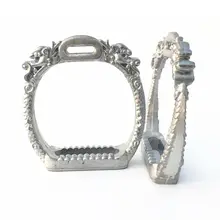 Алюминиевые лошадиные стремена стремя для скачек с рисунком дракона оборудование для верховой езды