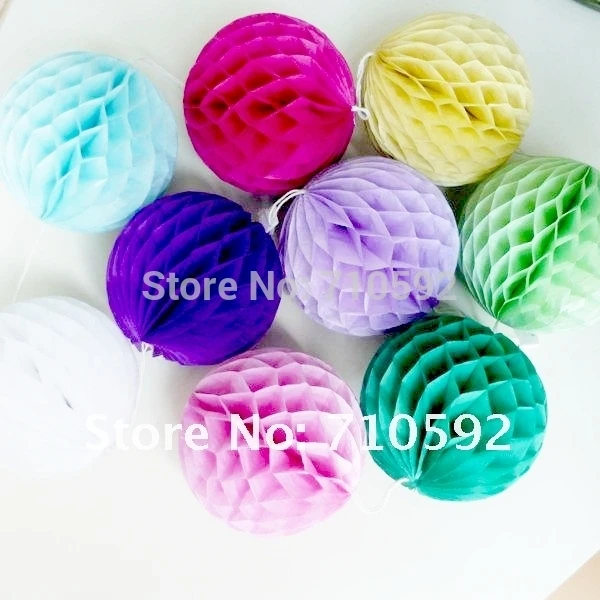 

5pcs 15cm Tissue Paper Honeycomb Ball Decorations For Birthday Party Baby Shower Wedding Party Festival Decorations