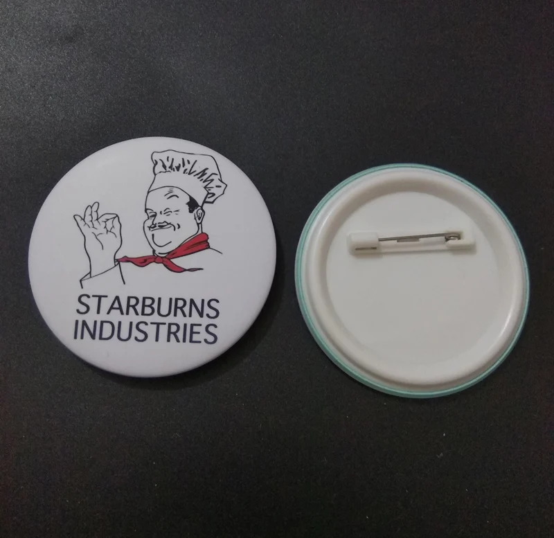 Newest starburns industries Pins badges for the Clothing Jacket Garment pins stickersin Badges