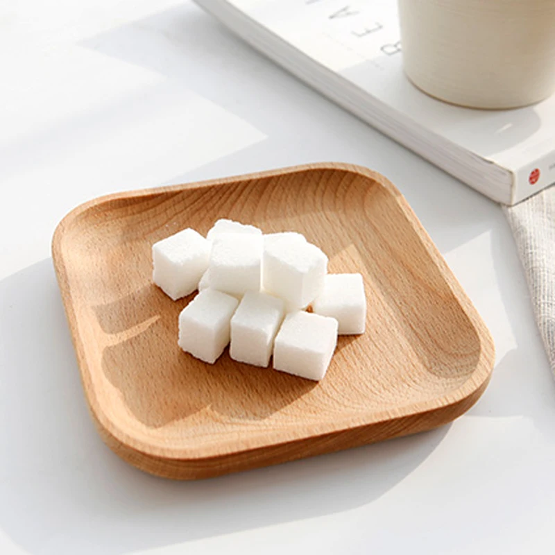 Mug Square Tray Beech 2 Mug Square Tray Beech 2