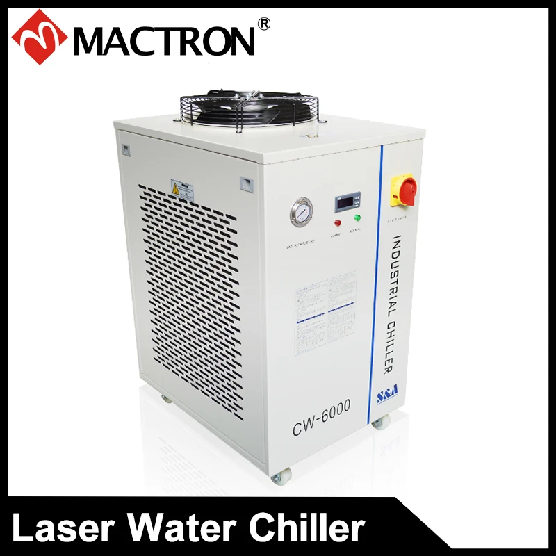 Система высокого качества с лазерным охлаждением для лазерной машины промышленный охладитель воды CW-6000 лазерный охладитель