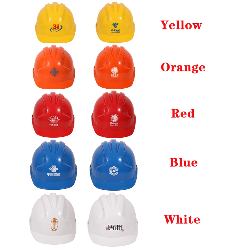 Защитная крышка ABS Hard Hat для строительных инженеров 5 цветов на выбор Бесплатная