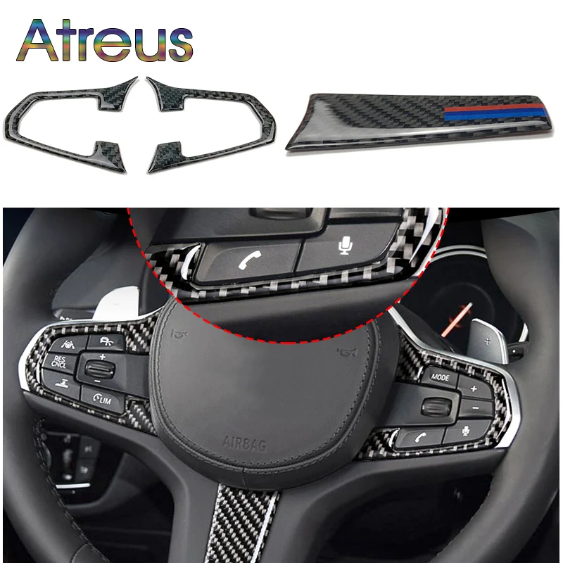 Atreus для BMW G30 5 серия G01 X3 2018 M производительность карбоновое волокно наклейки