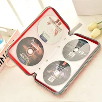А Ausuky хранения автомобиля CD сумка Портативный 80 диск Ёмкость DVD CD чехол для автомобильного Носители CD сумка- 30