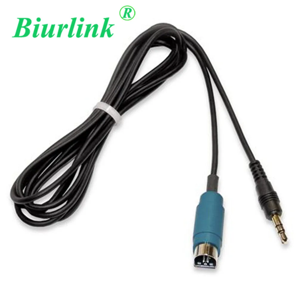 

Biurlink AUX IN UNI Link Cable TO 3.5mm Audio Jack for Alpine KCE-237B 237B Convertor Lead