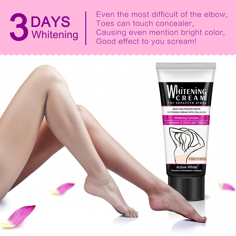 Whitening Cream Skin Natural Whitening Deodorant Cream for Underarm Legs Body  Bleaching Cream Dark Skin Lightening Skin Care (8)