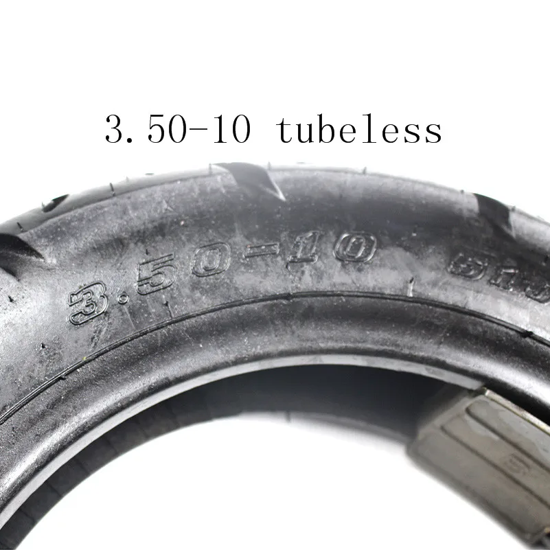 

PEACE SPORTS FRON & REAR TUBELESS SCOOTER TIRE 3.50-10 Motorcycle Tubeless Tire for Moped Scooter 50cc 80cc 150cc