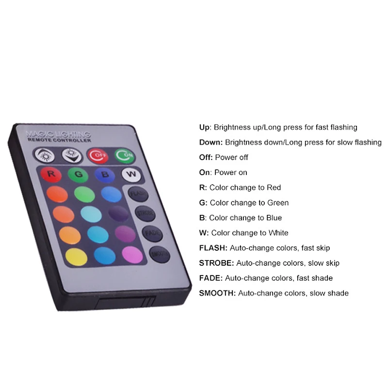 Goodland E27 светодиодный RGB лампа 4 Вт MR16 GU10 GU5.3 прожектор 110 В 220 высокой мощности 16
