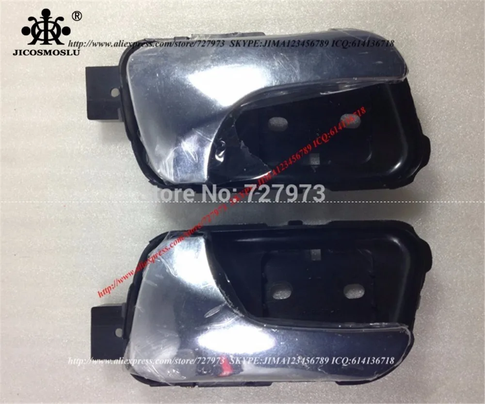 

JICOSMOSLU: FRONT OR REAR LEFT+RIGHT DOOR INNER/INSIDE HANDLE WITH ELECTROPLATE CHROME FOR CHERY EASTAR CROSS EASTAR B11,B14,V5