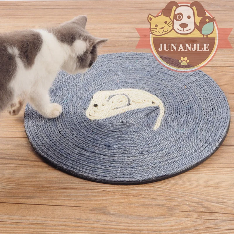 Non Slip Cat Sisal Mat Cats Scratch Board Household Mat Pet Kitten