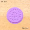 Purple 50pcs