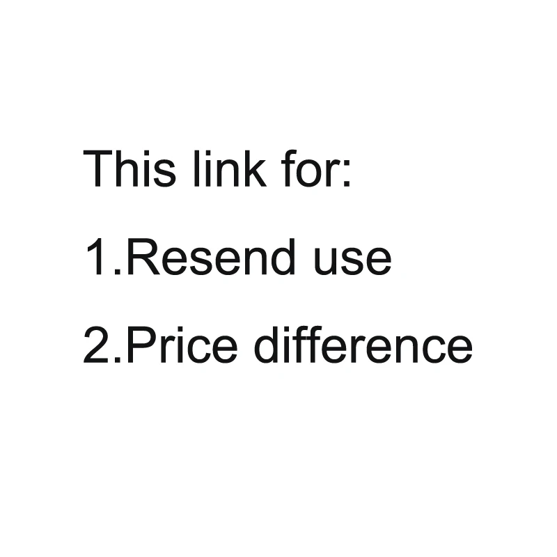 

TBJ, 2018Special links for resend and price difference only.please donot pay it if we didnot send this to you.