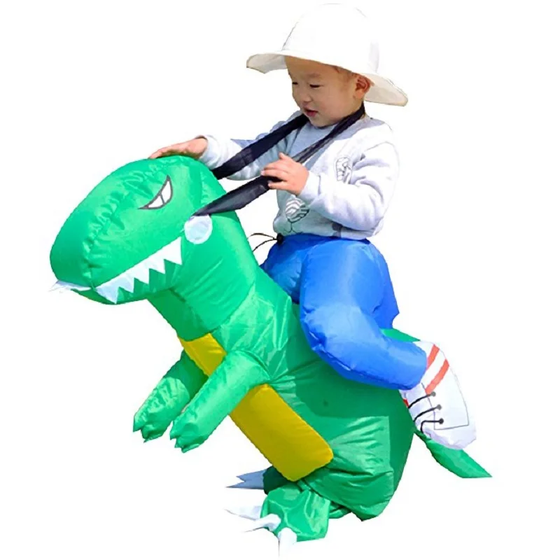 Inflatable Halloween Costume Kids Children Carry On Animal Fancy Dress