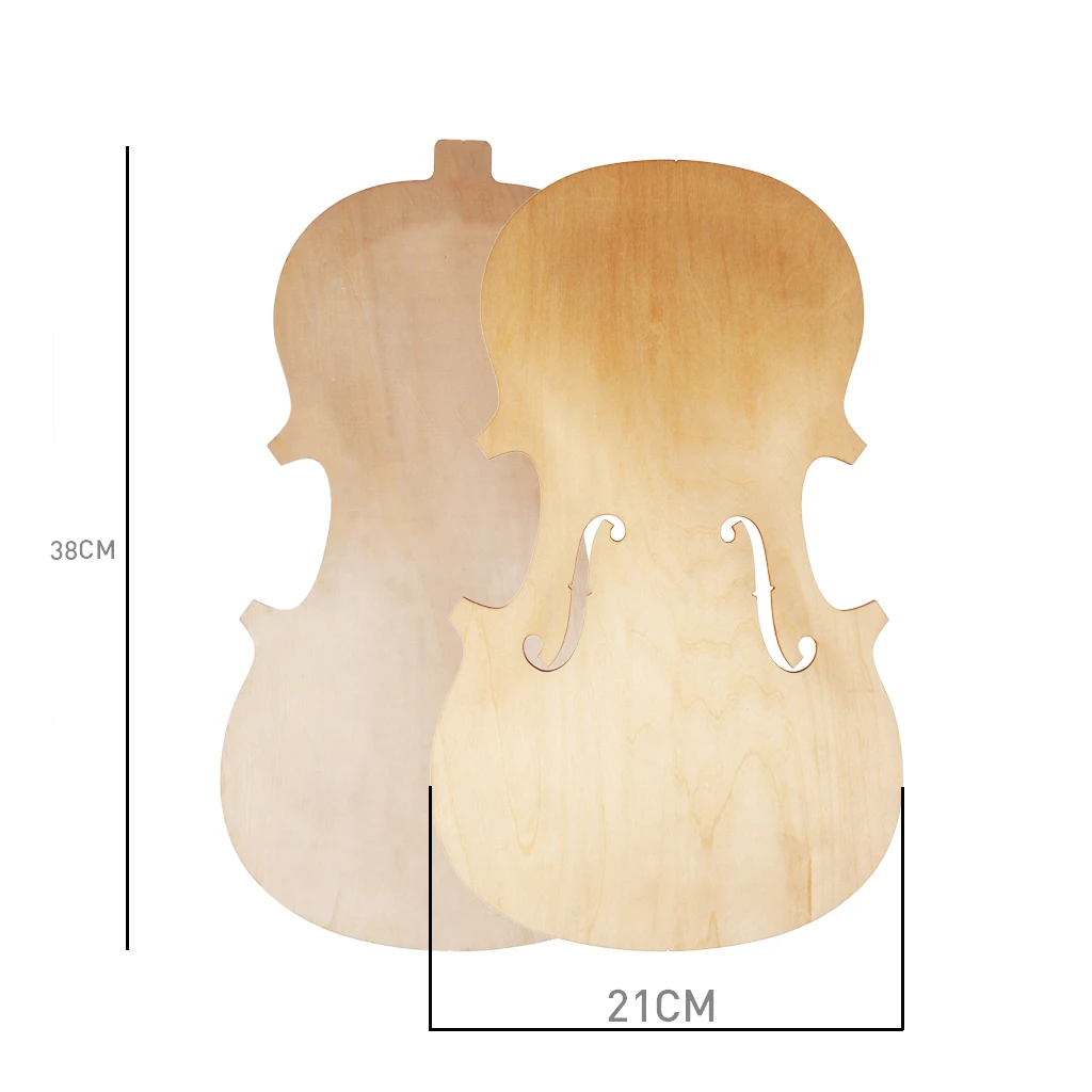 NAOMI скрипка Топ и спина незавершенные скрипки части 4/4 Solidwood DIY скрипки части аксессуары новые