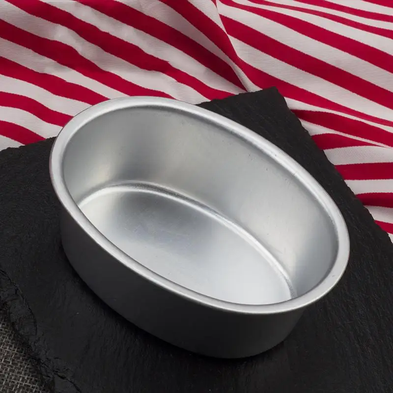 

Oval Cake Mold Cheese Cake Pan Molds Chiffon Cake Tray Bread Making Mould Aluminum Alloy Kitchen Bakeware Baking Tools
