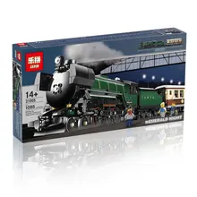 DHL In stock-NEW LEPIN 21005 1085pcs Technic Series Emerald Night Train Model Building Kit Minifigures Block Bricks legoe