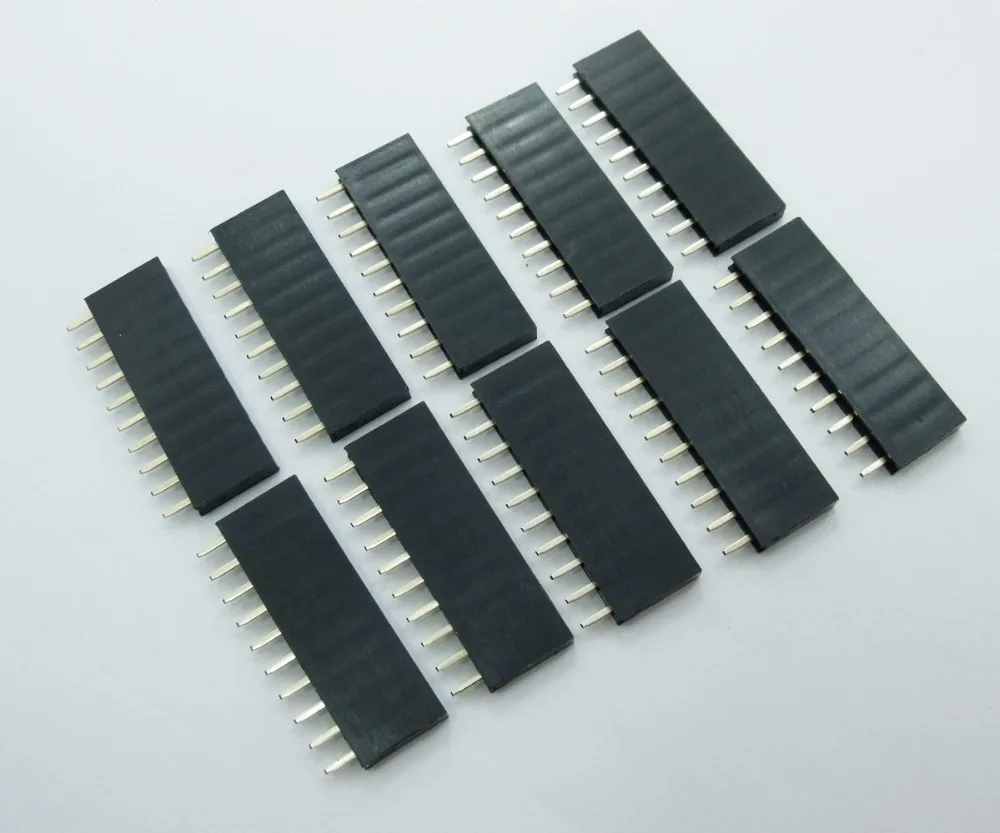20pcs 2 54 mm 10Pin Stackable Short Legs Female Header For font b Arduino b font