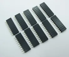 20pcs 2.54 mm 10Pin Stackable Short Legs Female Header For Arduino Shield