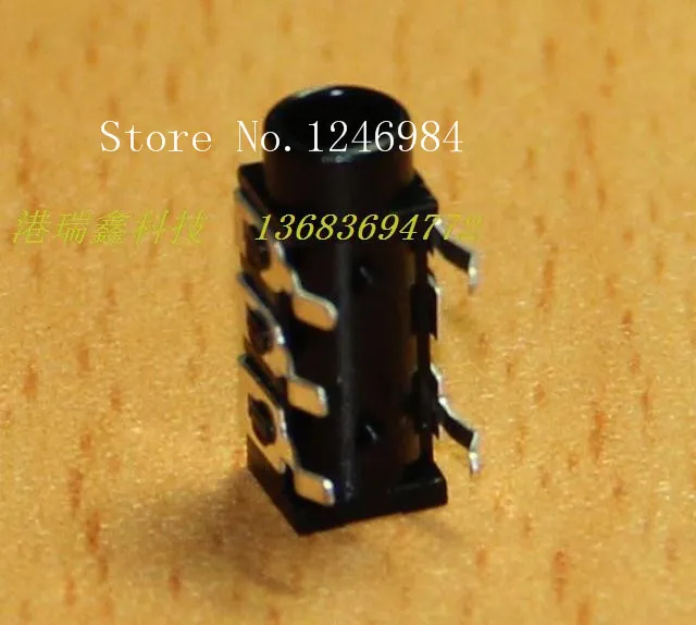  SA 3 5 pairs of channel stereo headphone jack DC connector socket ST 009 Hong Kong Ruixin Earphone JACK 200pcs lot