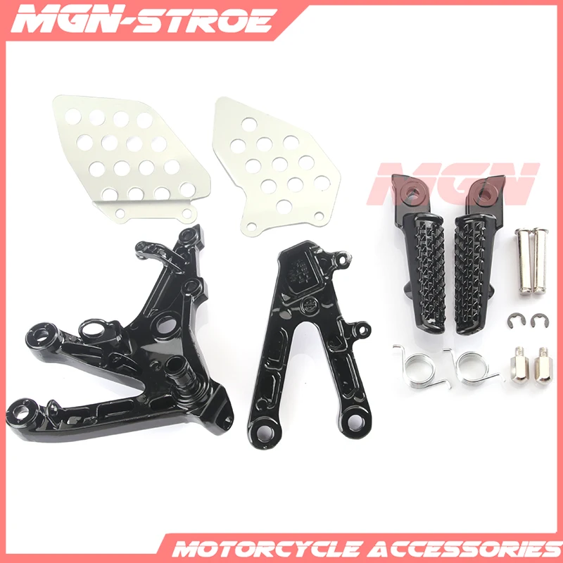 

Front Footpegs Foot Pegs Footrest Pedals Bracket For CBR600RR CBR 600RR 2007 2008 2009 2010 2011 2012 2013 2014